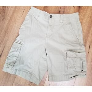 Amazon Essentials Men's Casual Hiking Camping Beige Cargo Shorts 6 Pocket  Sz 29